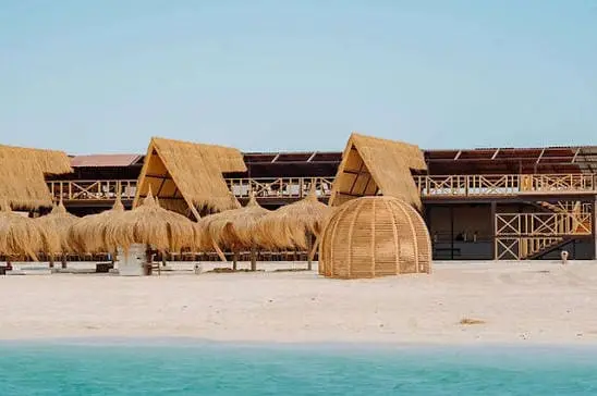 Where is Eden Island Egypt Hurghada in Giftun Red Sea?